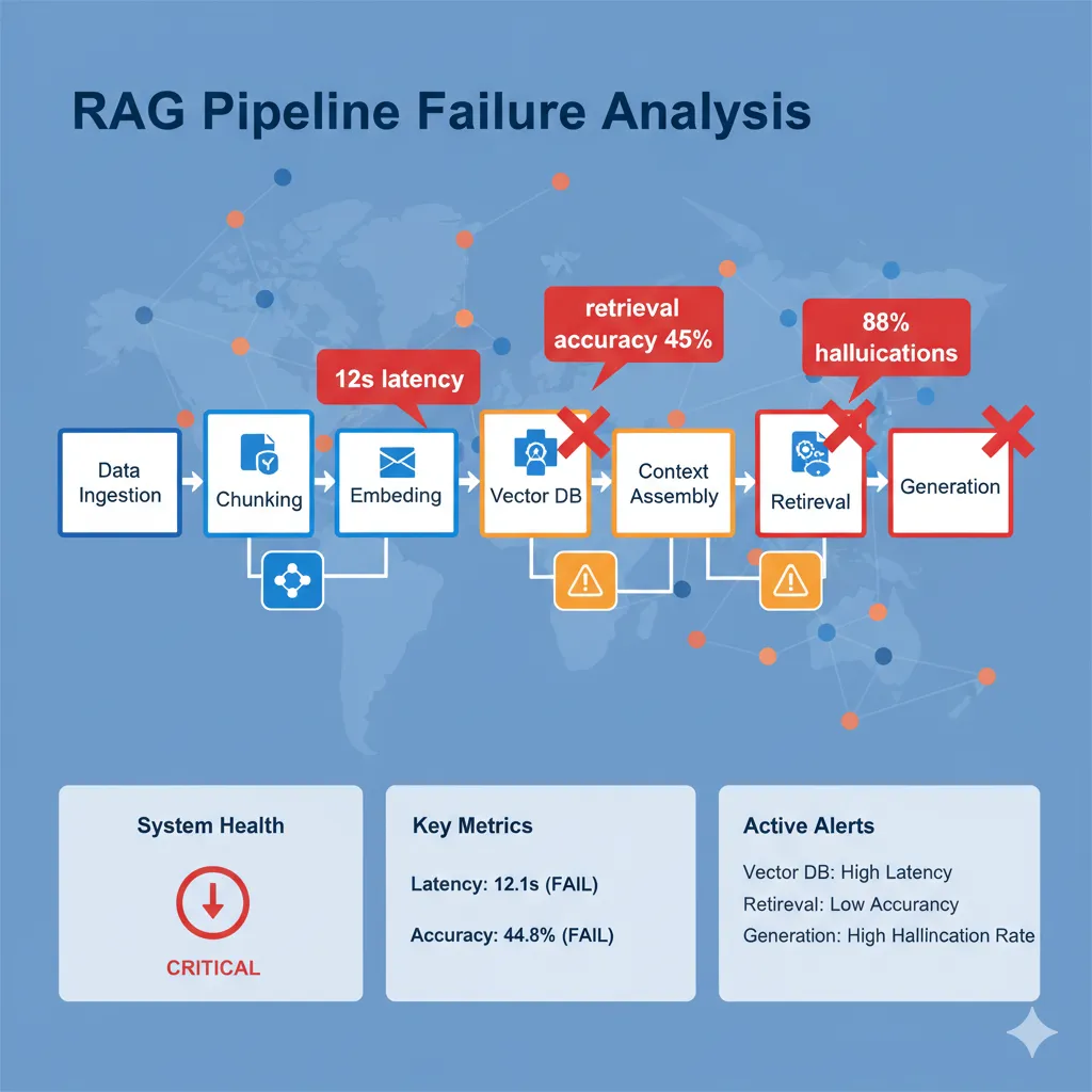 Por Qué Tu Sistema RAG Falla en Producción: 7 Problemas Críticos + Soluciones Técnicas (2025)